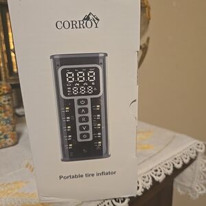 Portable Tire Inflator - Black